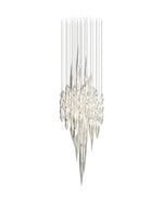 Oloren Prismatic Crystal Chandelier - Lamp Outdoor