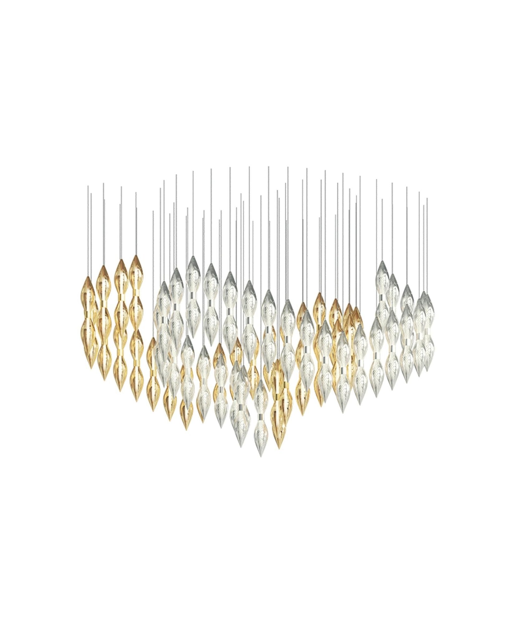 Oloren Prismatic Crystal Chandelier - Lamp Outdoor