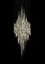 Oloren Prismatic Crystal Chandelier - Lamp Outdoor