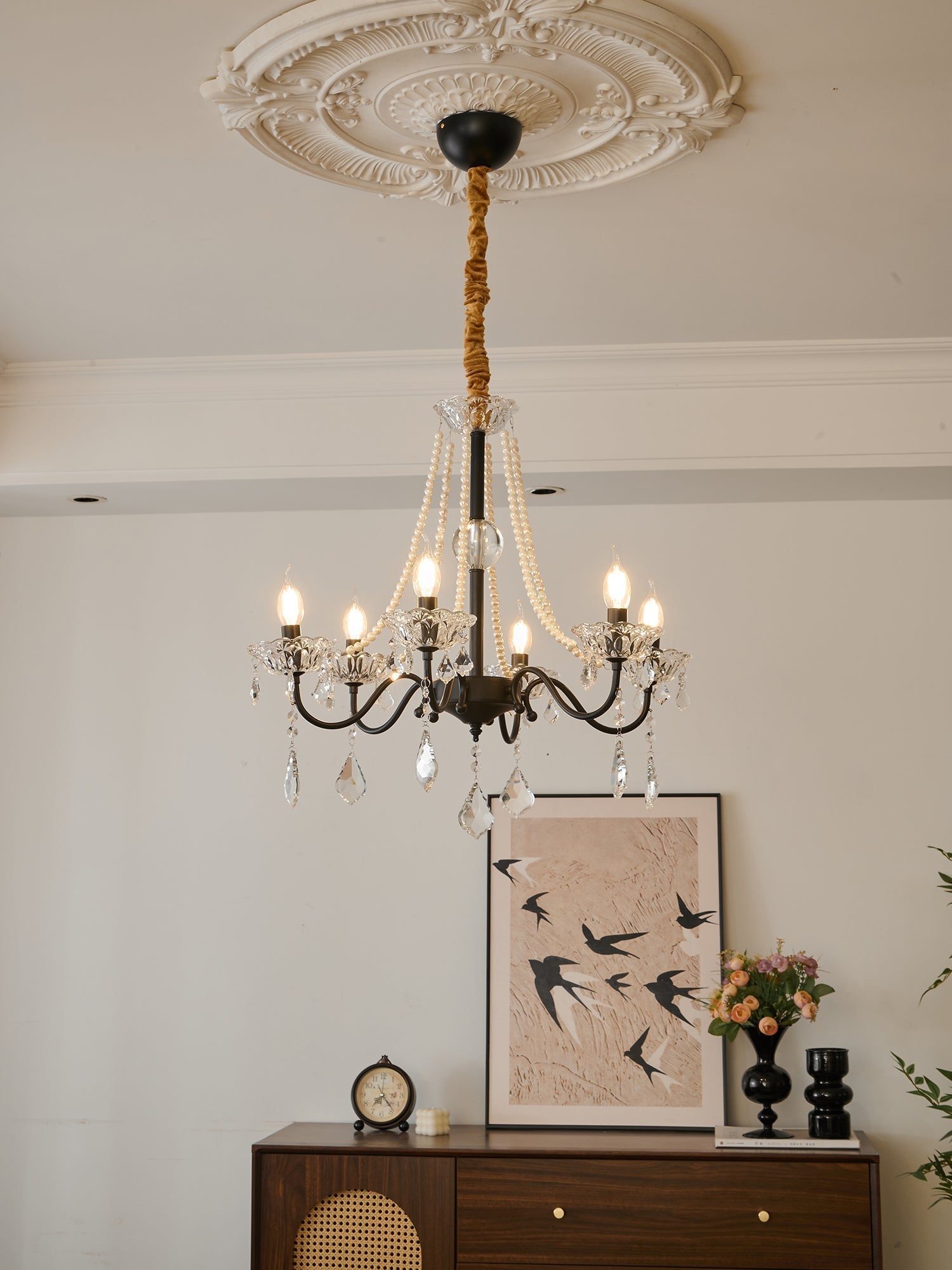Opulence Crystal Chandelier - Lamp Outdoor