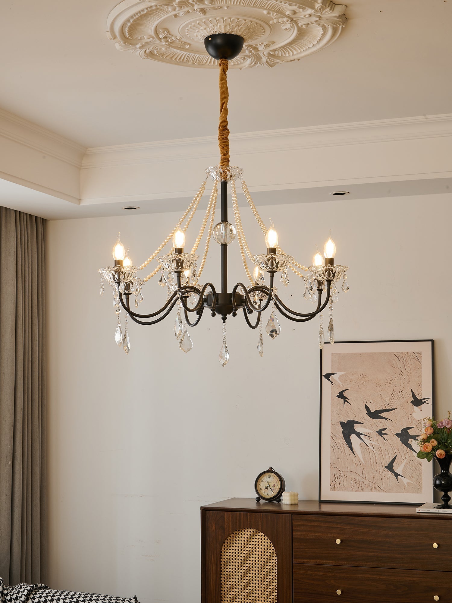 Opulence Crystal Chandelier - Lamp Outdoor