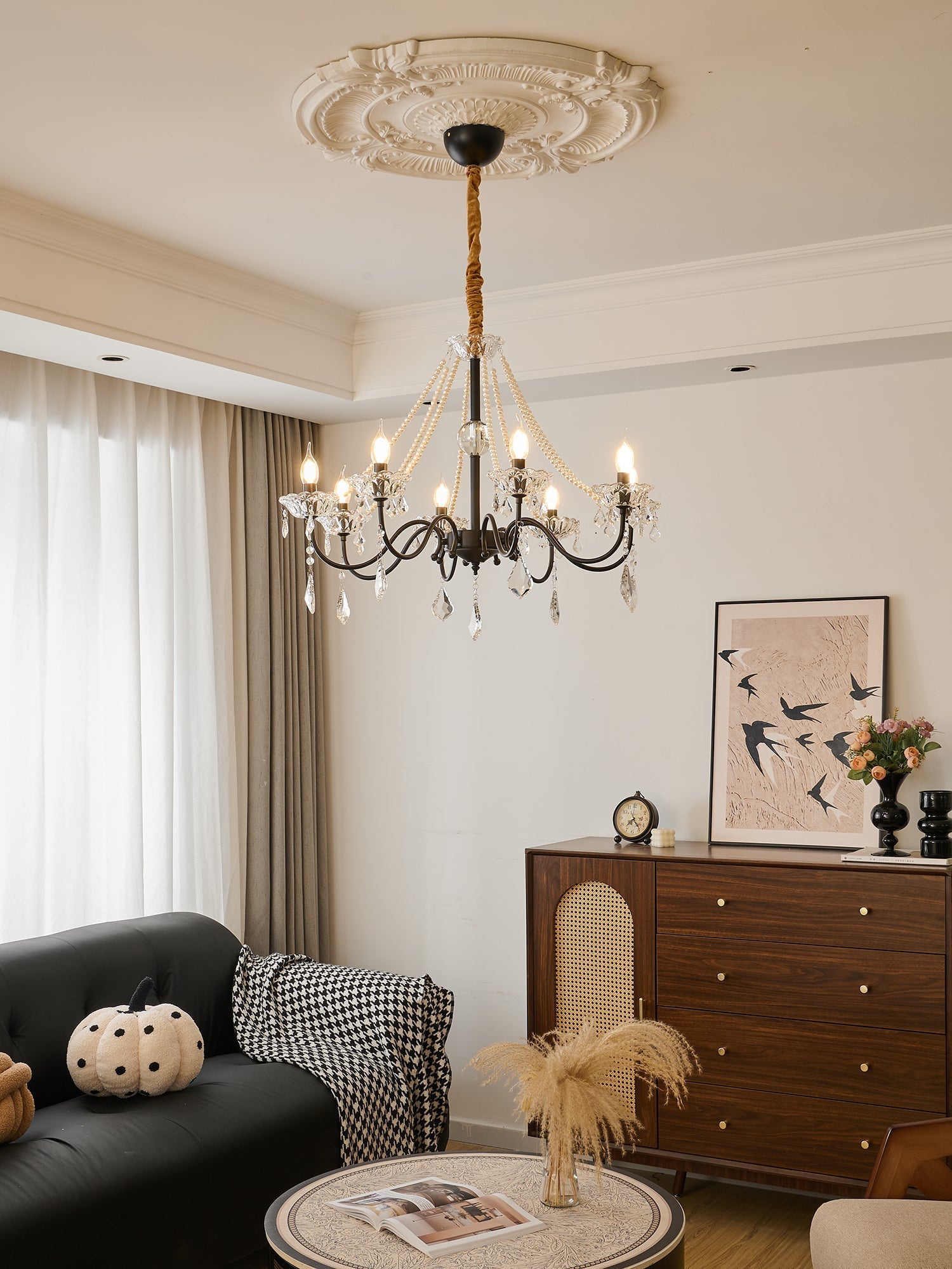 Opulence Crystal Chandelier - Lamp Outdoor
