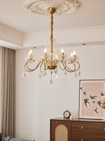 Opulent Pearl Crystal Chandelier - Lamp Outdoor