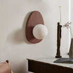 Orba Walnut Wall Lamp - Lamp Outdoor
