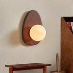 Orba Walnut Wall Lamp - Lamp Outdoor