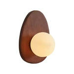 Orba Walnut Wall Lamp - Lamp Outdoor