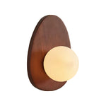Orba Walnut Wall Lamp - Lamp Outdoor