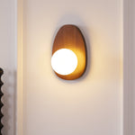 Orba Walnut Wall Lamp - Lamp Outdoor