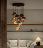Tavro Minimalist Wood Pendant Light - Lamp Outdoor