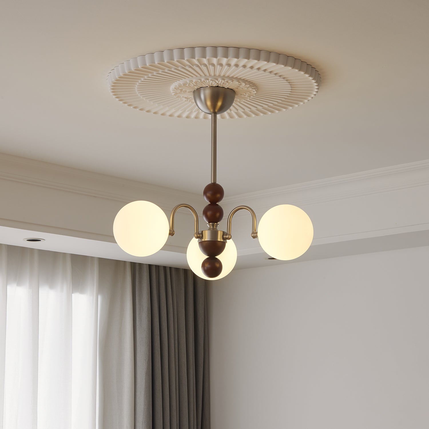 Orbital Curve Chandelier - Lamp Outdoor