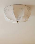 Orchid Fabric Ceiling Lamp - Lamp Outdoor