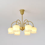 Orchids Brass Chandelier - Lamp Outdoor