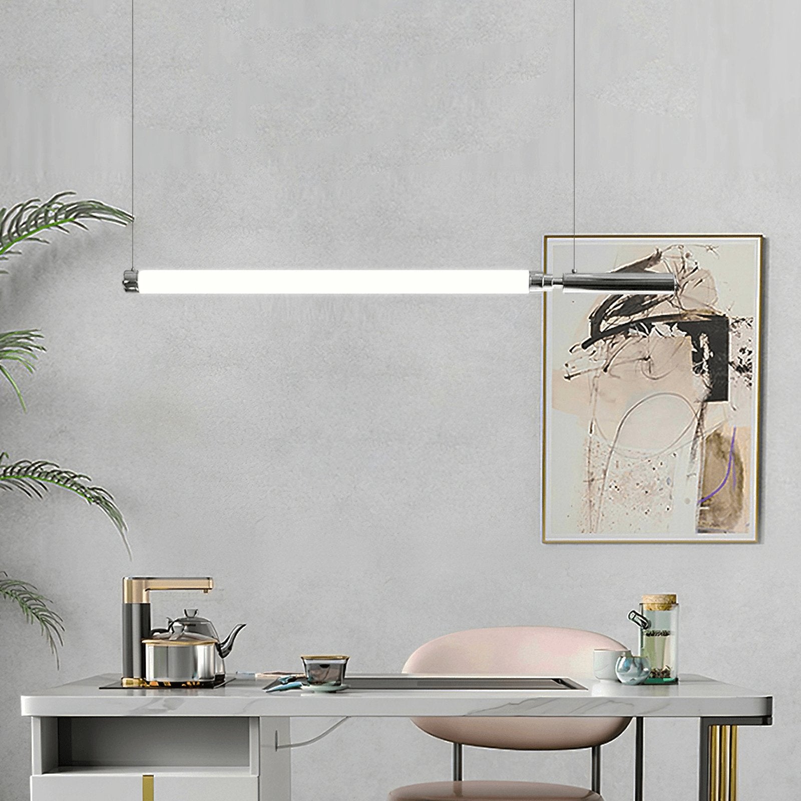 Organic Glass Pendant Light - Lamp Outdoor