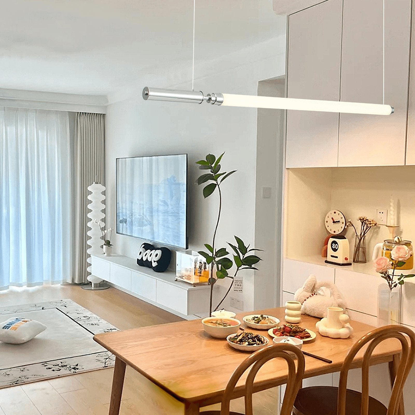 Organic Glass Pendant Light - Lamp Outdoor