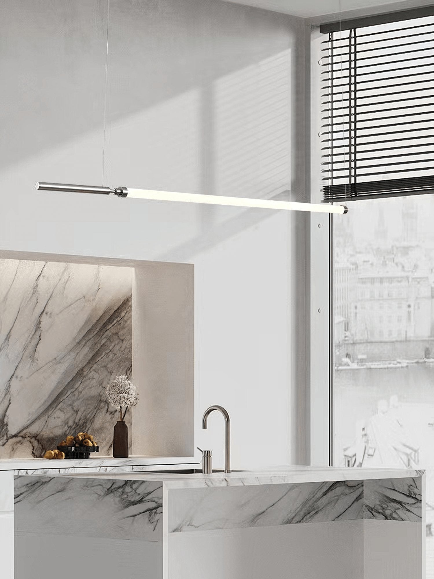 Organic Glass Pendant Light - Lamp Outdoor