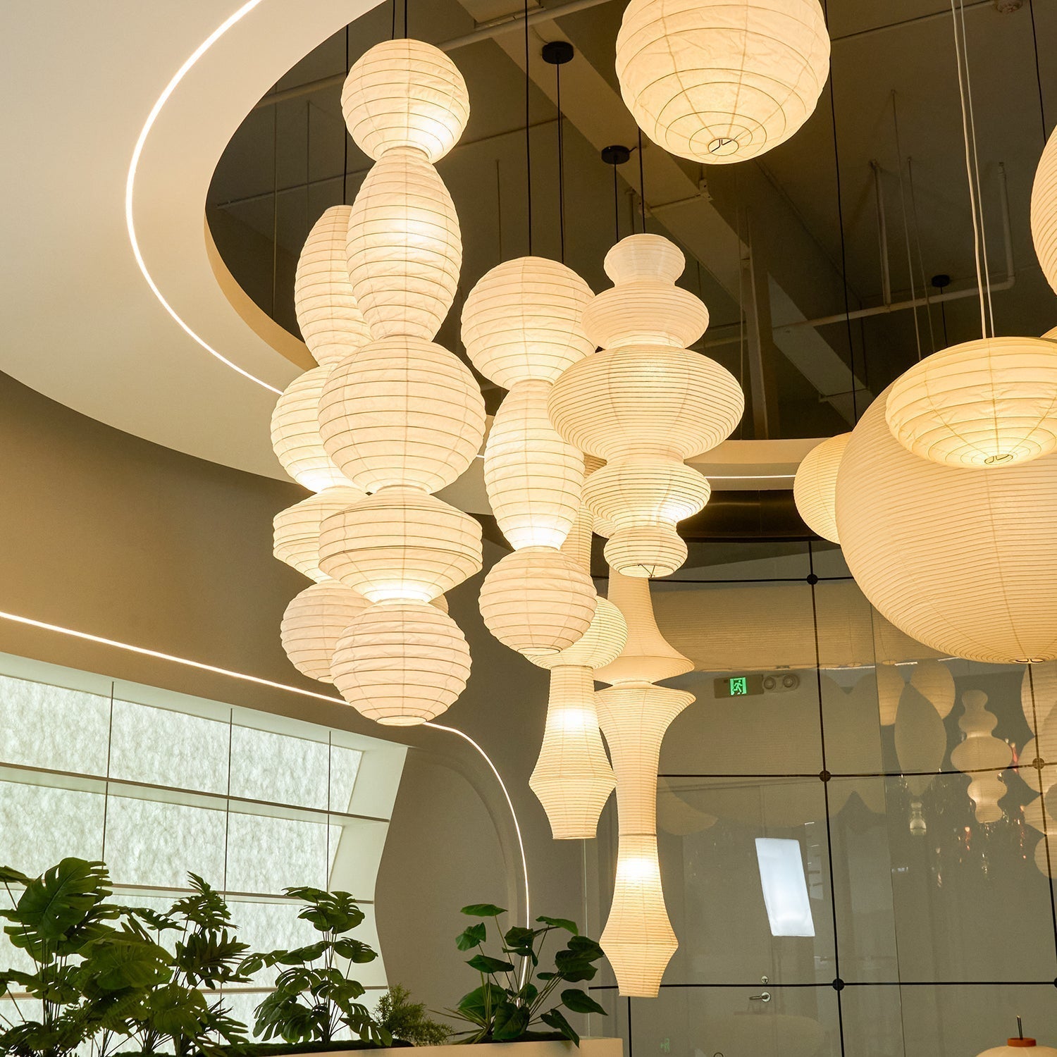 Ori Lantern Series Pendant Lamp - Lamp Outdoor