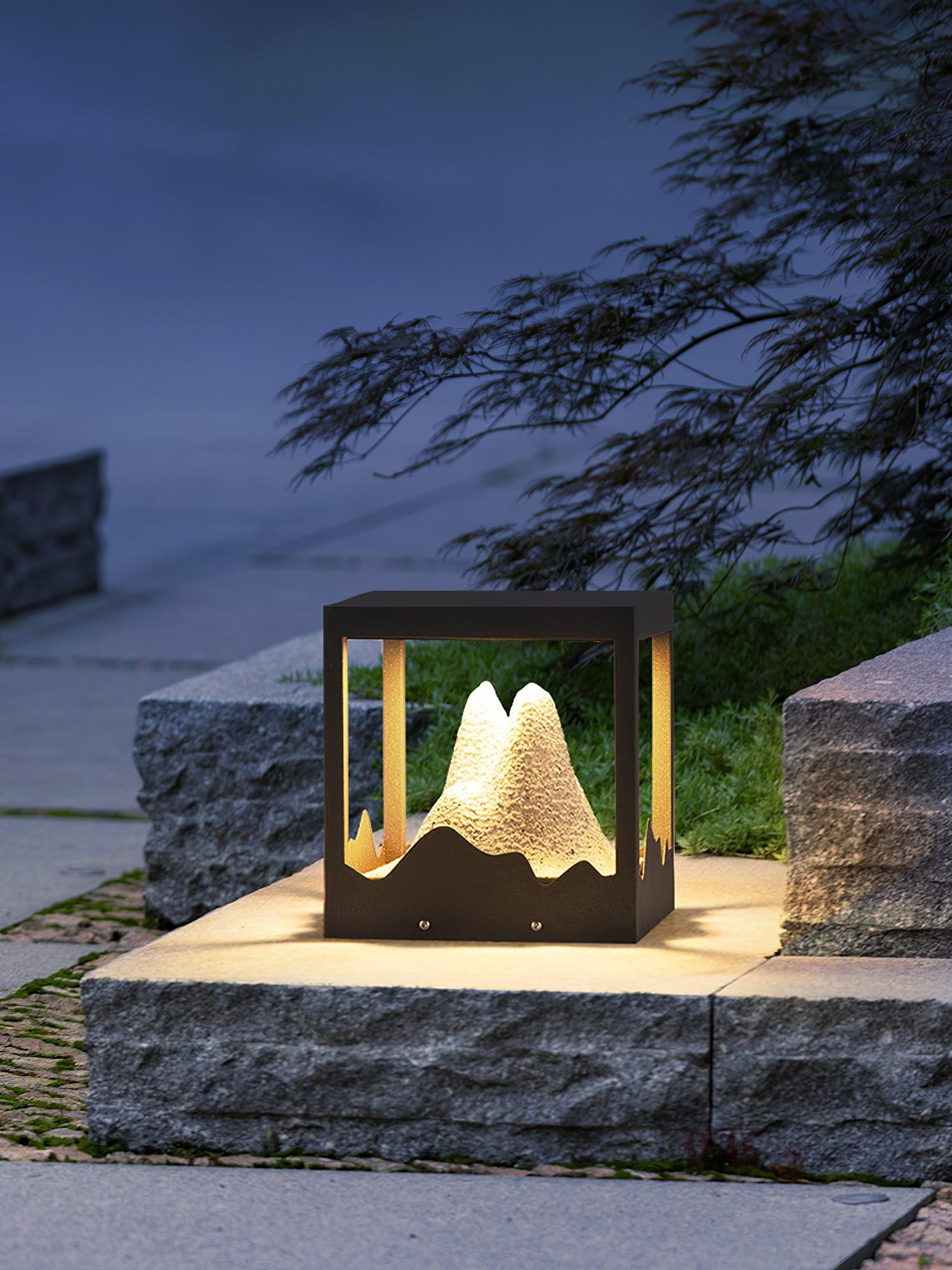 Summit Rustic Resin Outdoor Light - Lamp Outdoor
