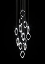 Ivvyne Modern Glass Chandelier - Lamp Outdoor