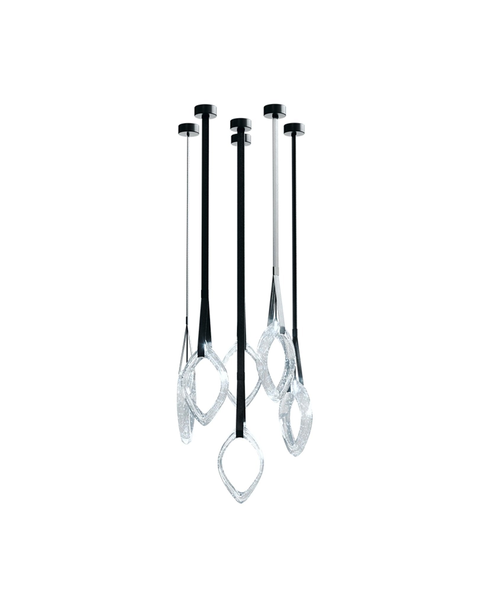 Ivvyne Modern Glass Chandelier - Lamp Outdoor