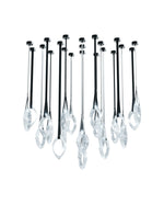 Ivvyne Modern Glass Chandelier - Lamp Outdoor