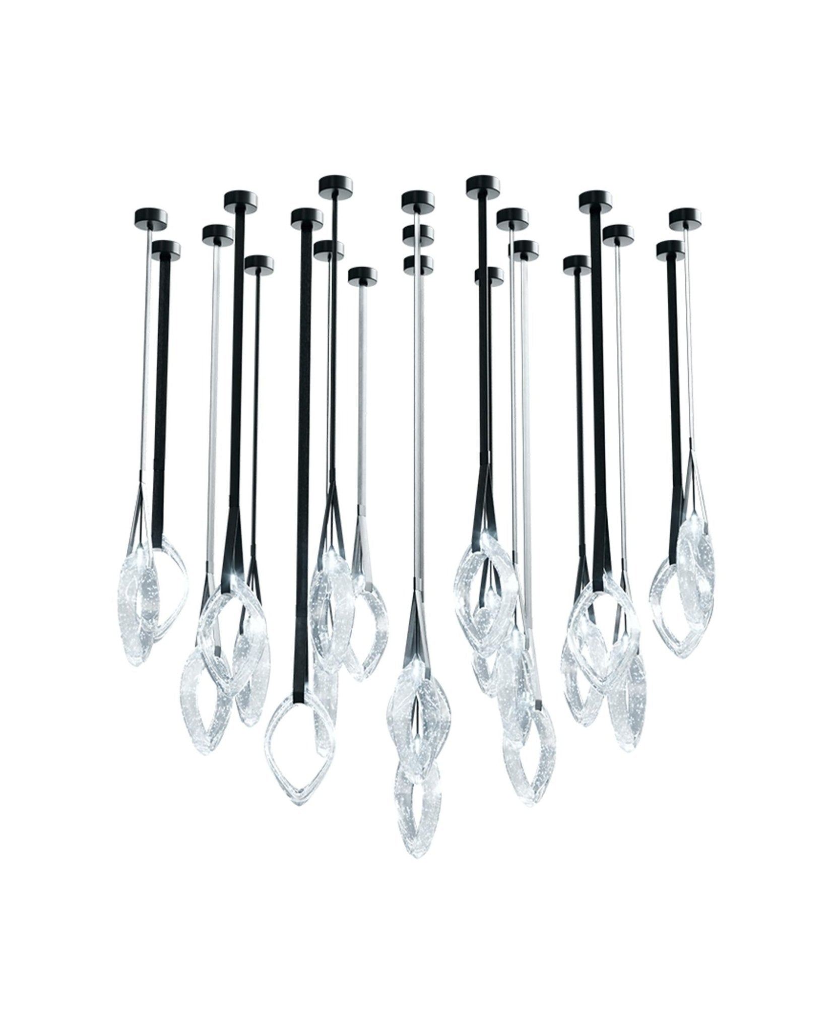 Ivvyne Modern Glass Chandelier - Lamp Outdoor