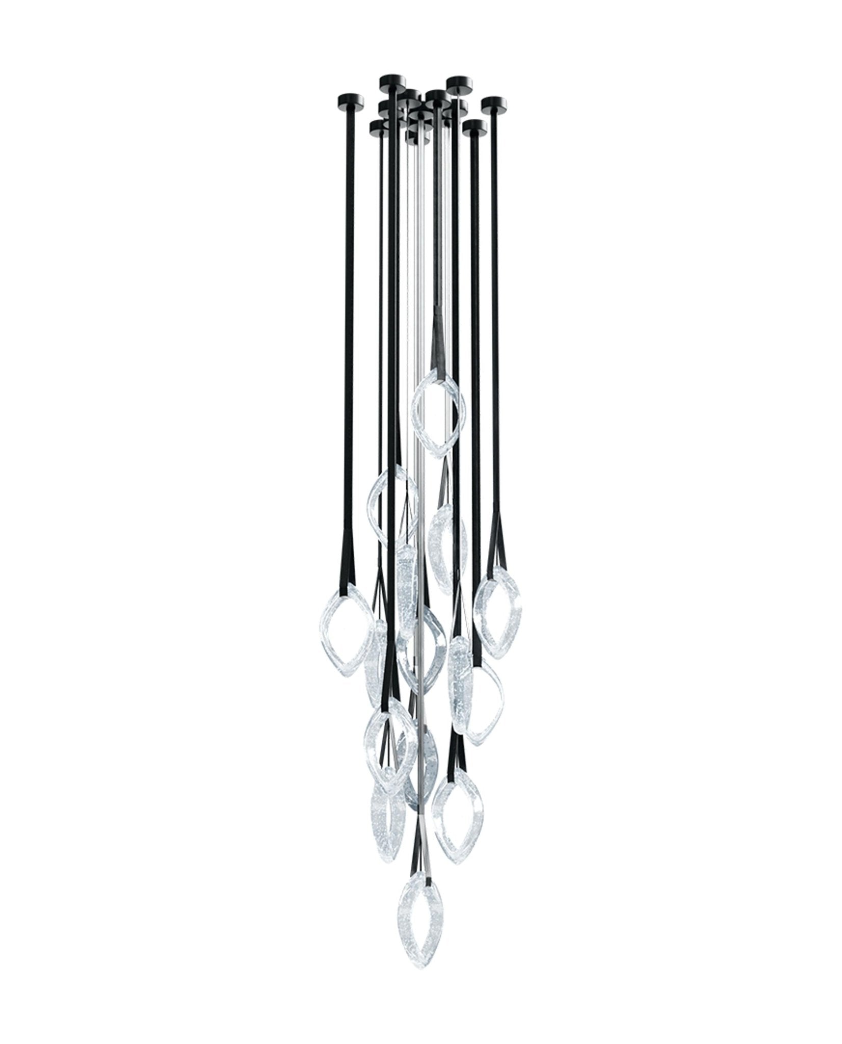 Ivvyne Modern Glass Chandelier - Lamp Outdoor
