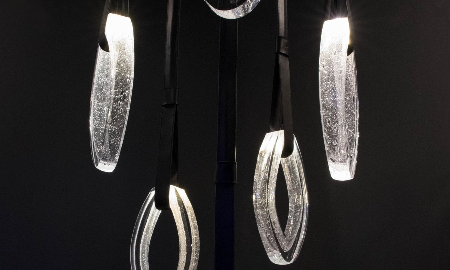 Ivvyne Modern Glass Chandelier - Lamp Outdoor