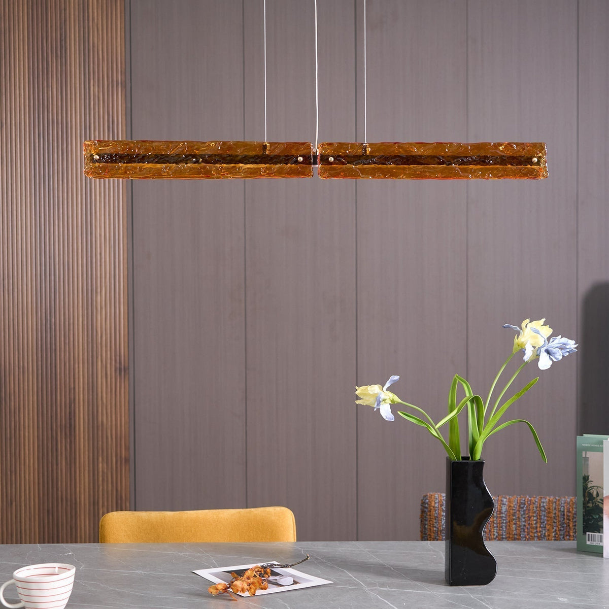 Oriona Linear Island Pendant Lamp - Lamp Outdoor