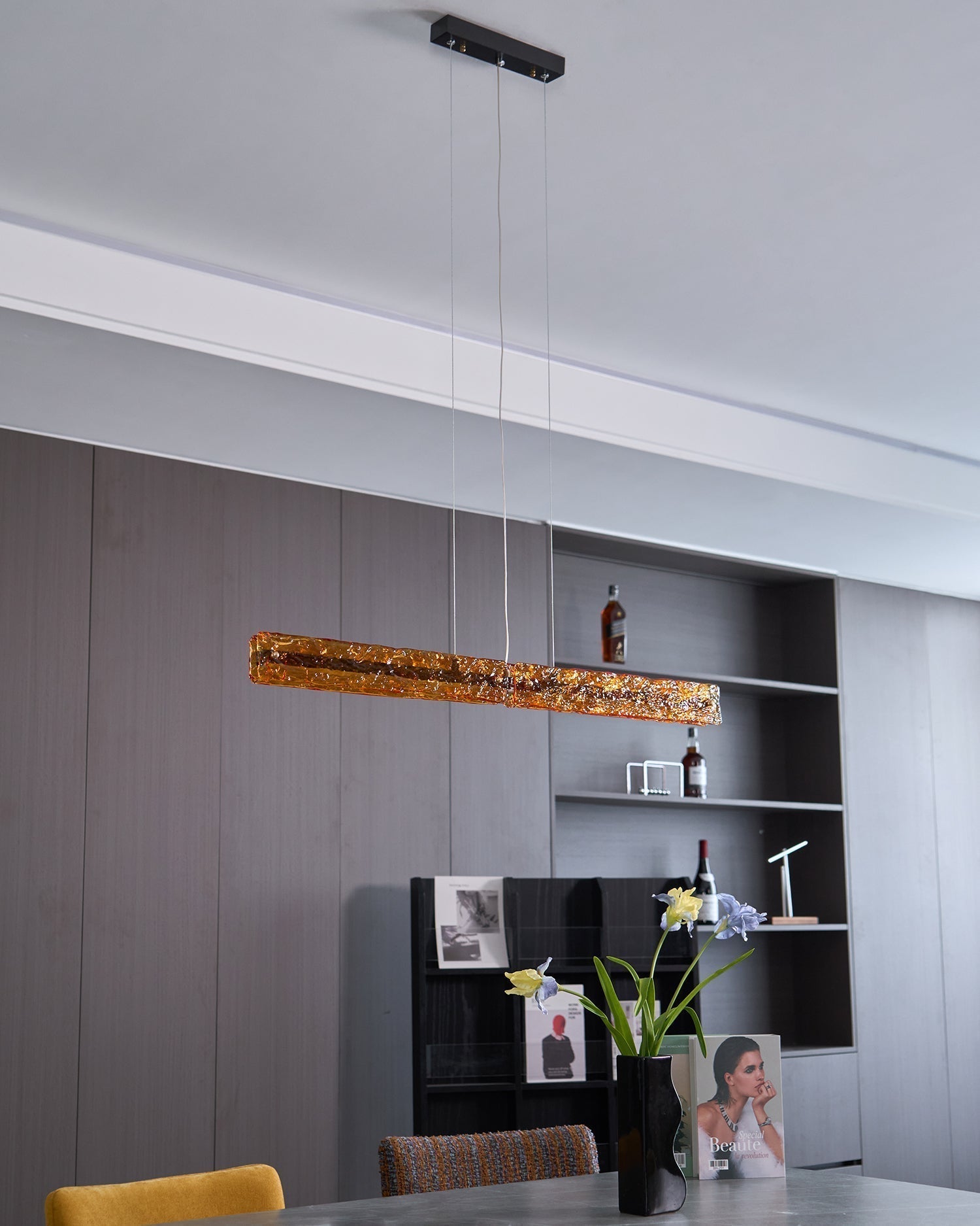 Oriona Linear Island Pendant Lamp - Lamp Outdoor