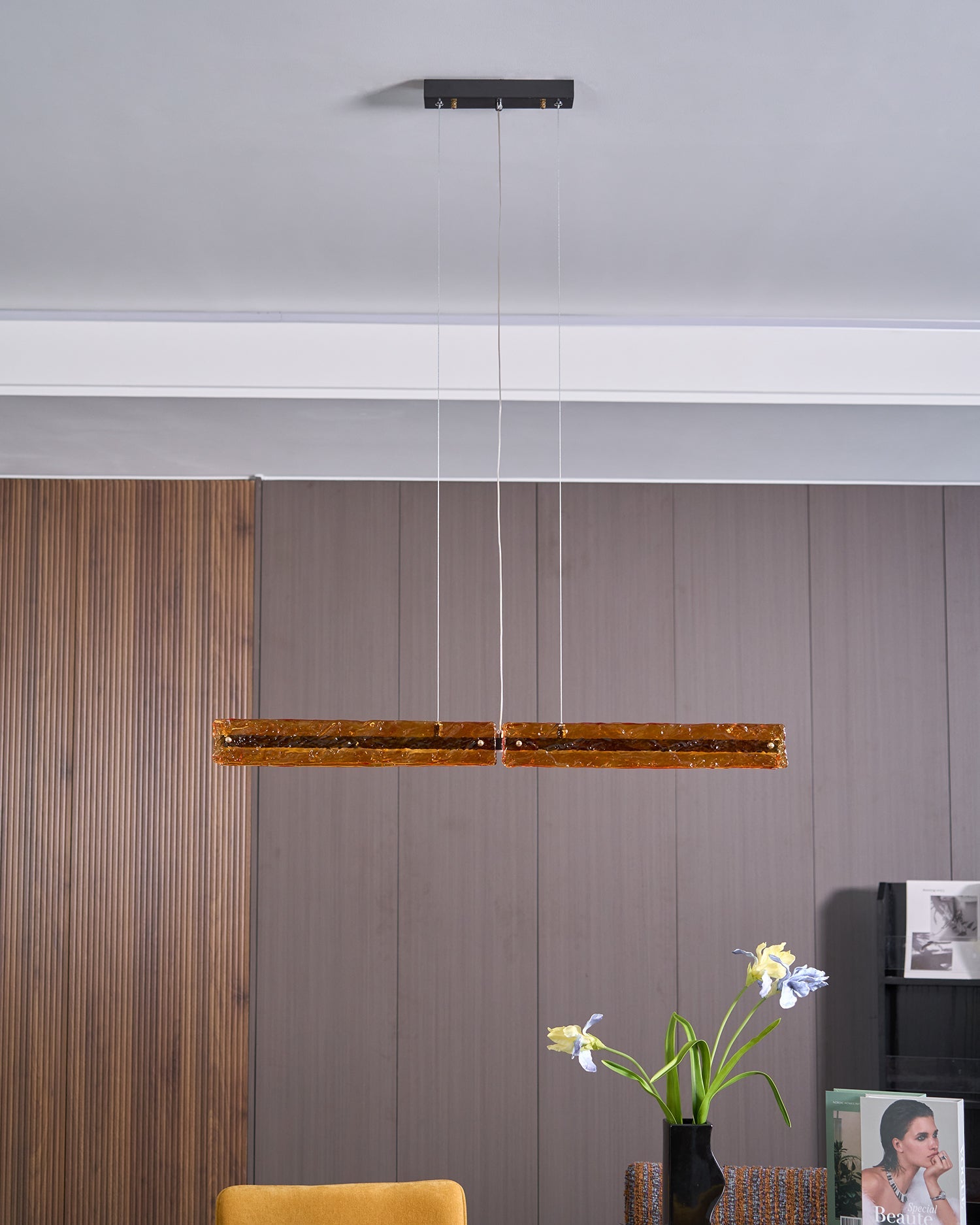 Oriona Linear Island Pendant Lamp - Lamp Outdoor