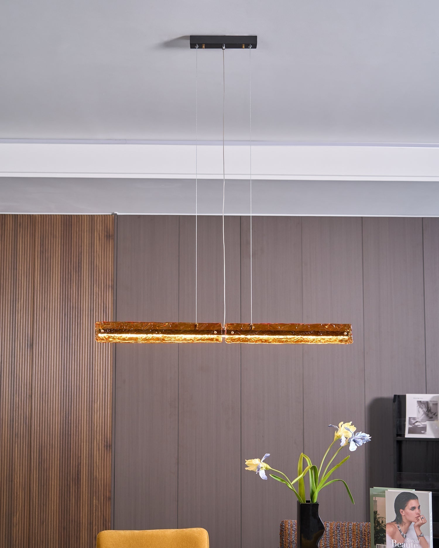 Oriona Linear Island Pendant Lamp - Lamp Outdoor