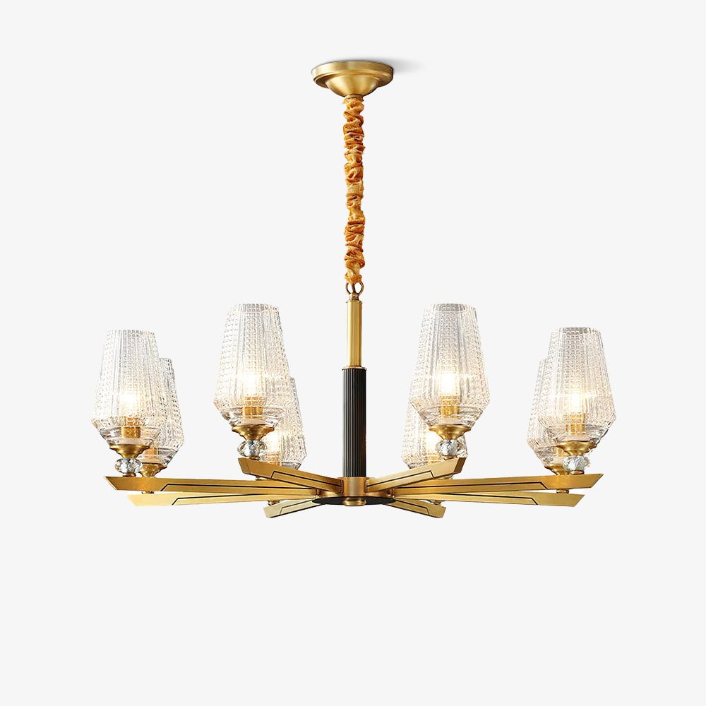 Orrefors Brass Chandelier - Lamp Outdoor