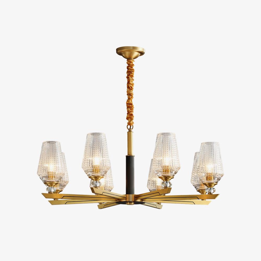 Orrefors Brass Chandelier - Lamp Outdoor