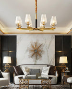 Orrefors Brass Chandelier - Lamp Outdoor