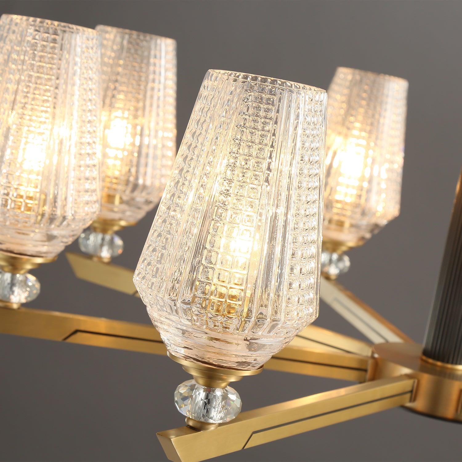Orrefors Brass Chandelier - Lamp Outdoor