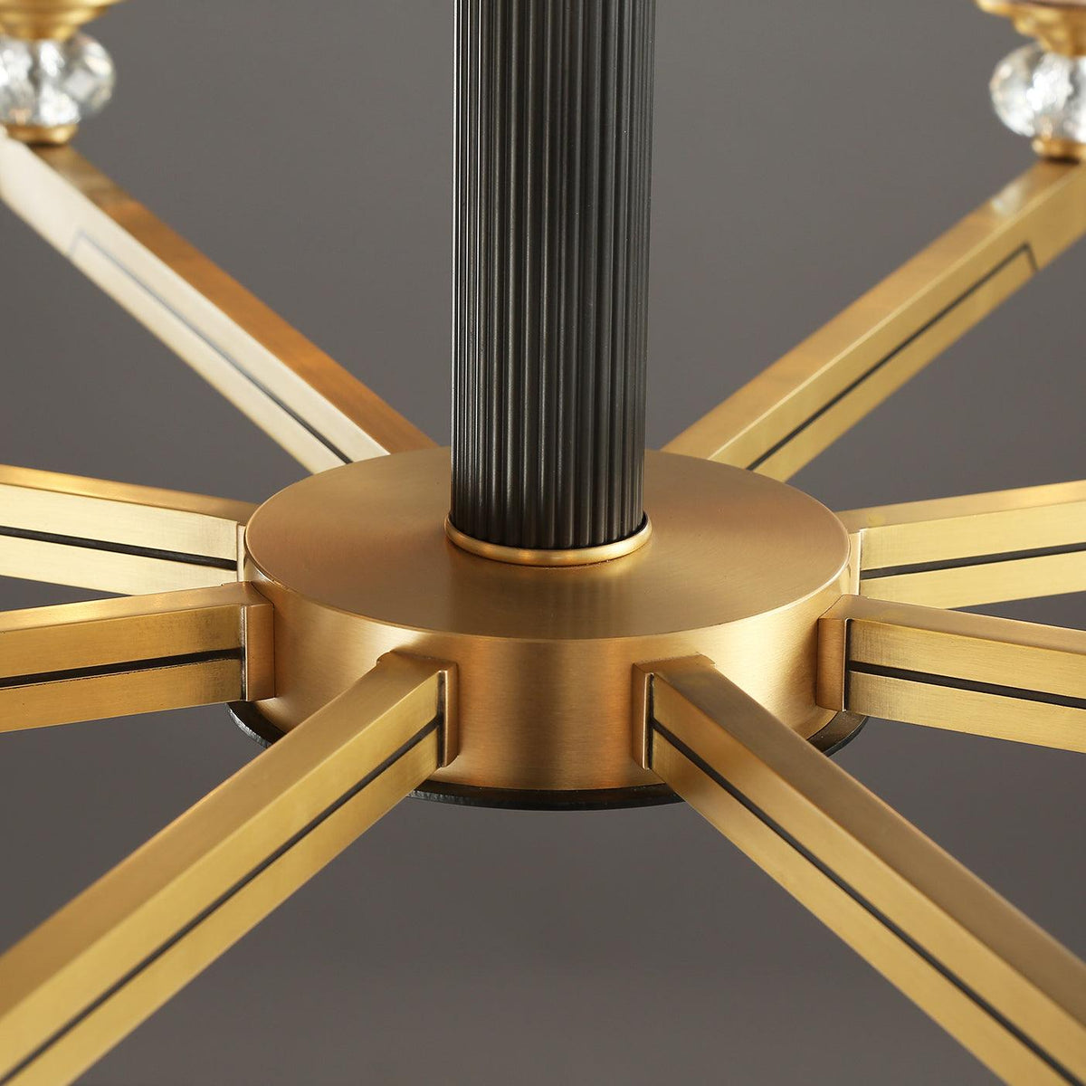Orrefors Brass Chandelier - Lamp Outdoor