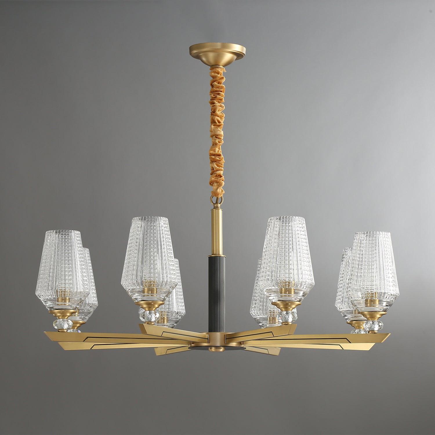 Orrefors Brass Chandelier - Lamp Outdoor