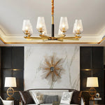 Orrefors Brass Chandelier - Lamp Outdoor