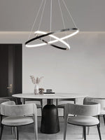 Orrery Rings Chandelier - Lamp Outdoor