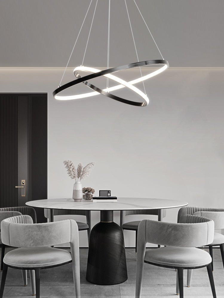 Orrery Rings Chandelier - Lamp Outdoor