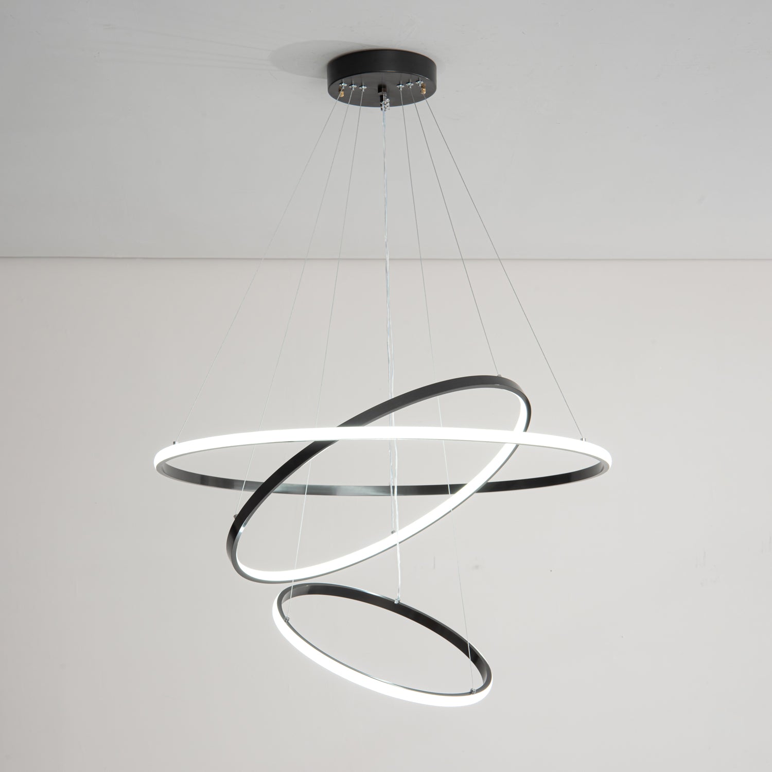 Orrery Rings Chandelier - Lamp Outdoor