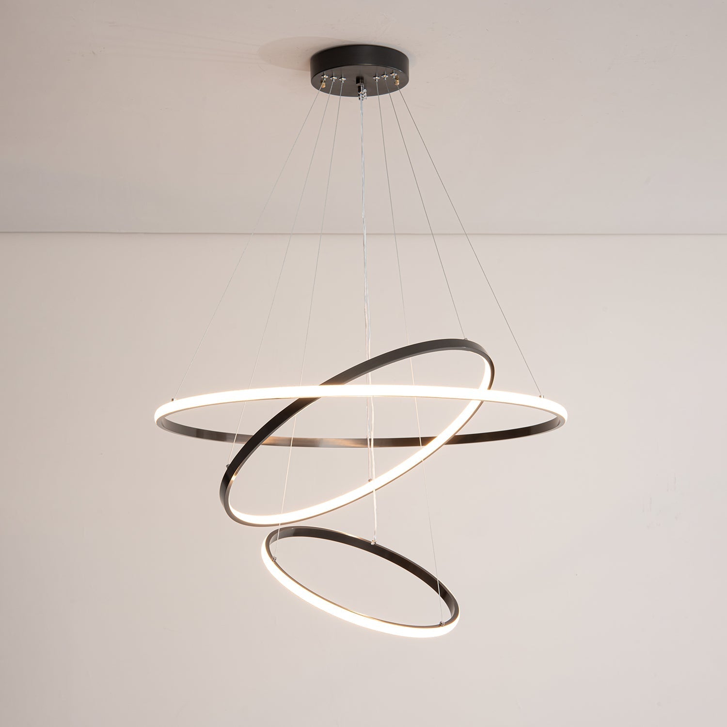 Orrery Rings Chandelier - Lamp Outdoor