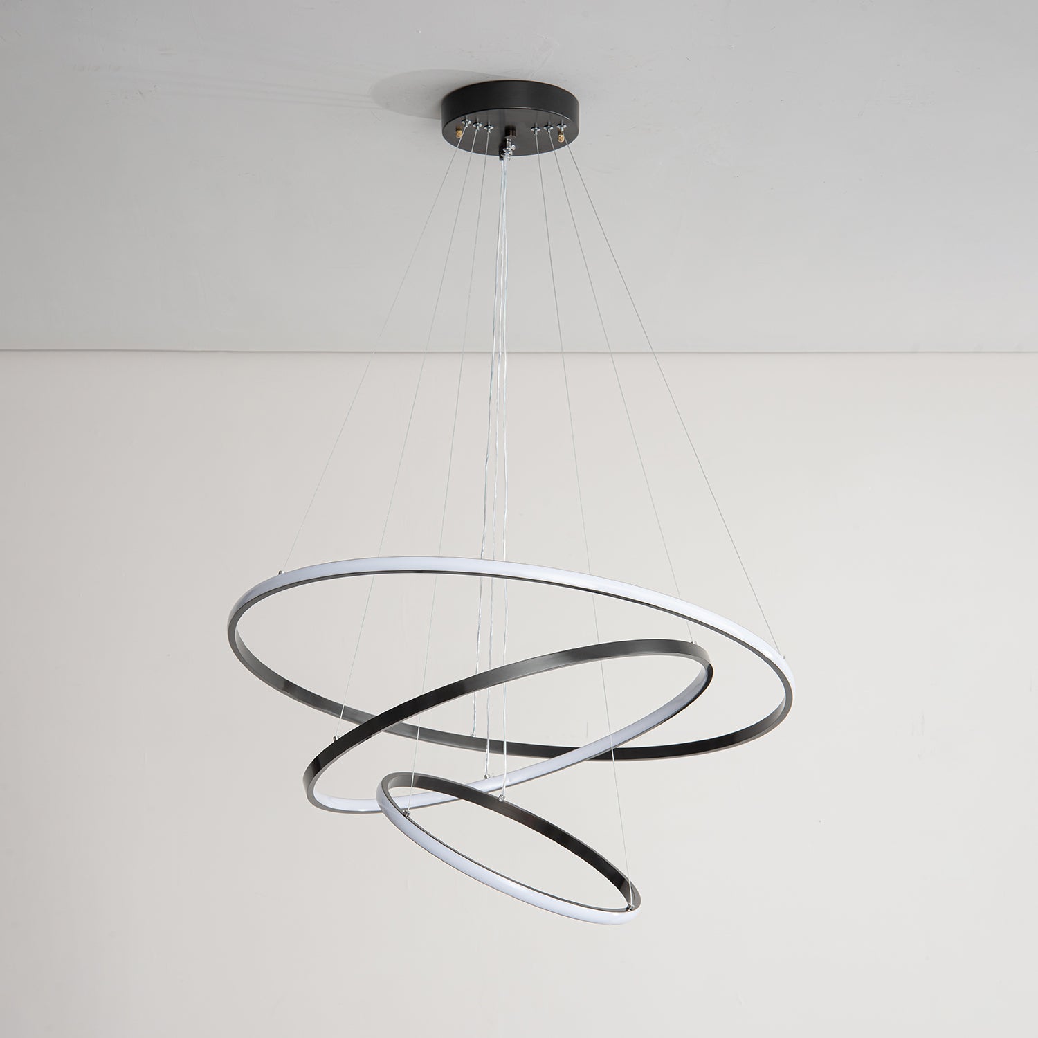 Orrery Rings Chandelier - Lamp Outdoor