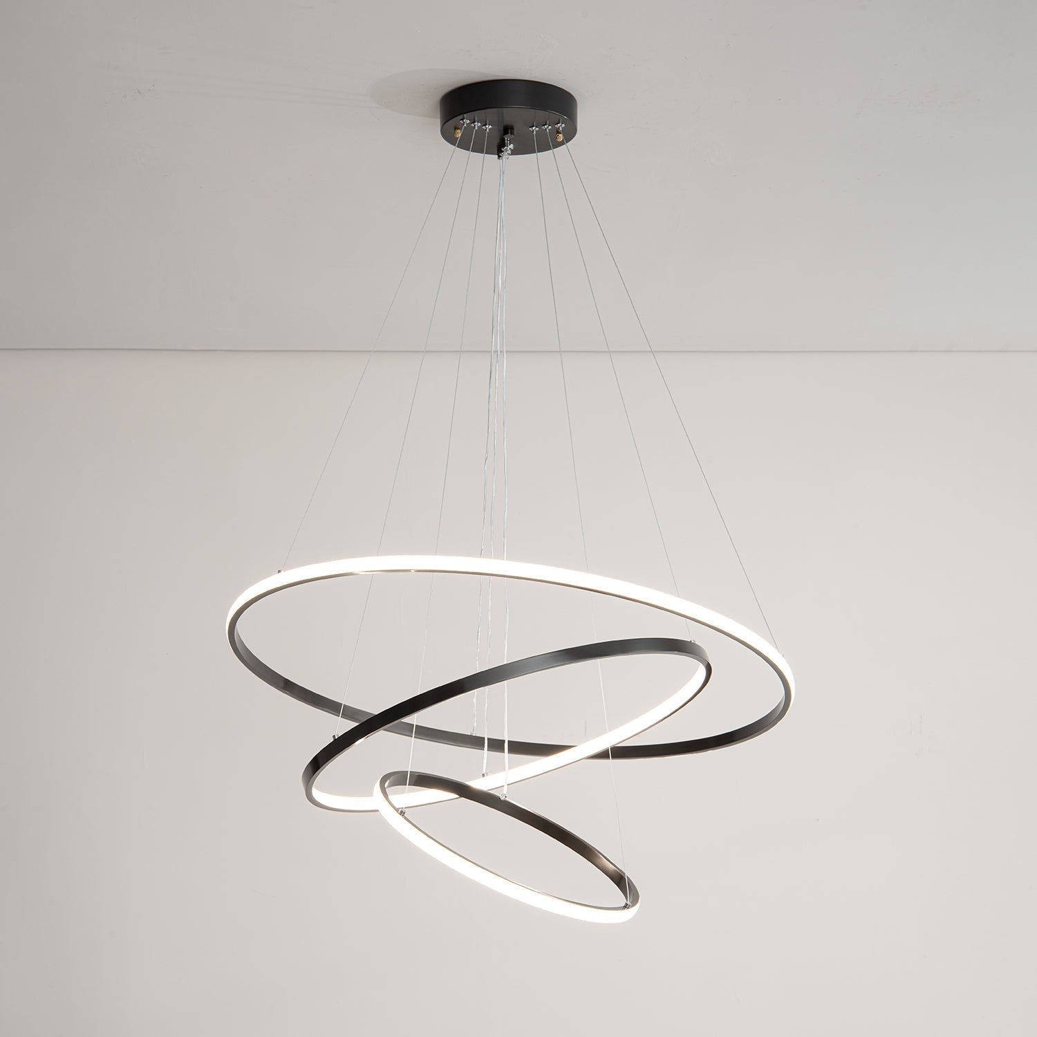 Orrery Rings Chandelier - Lamp Outdoor
