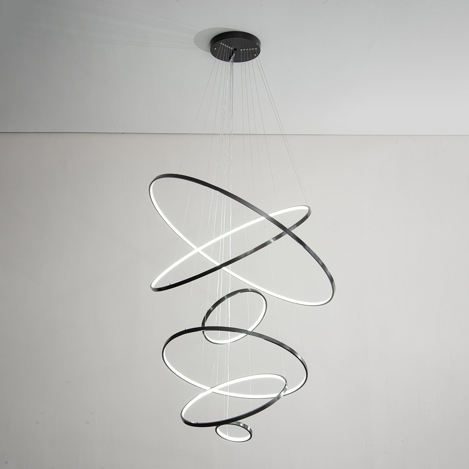Orrery Rings Chandelier - Lamp Outdoor