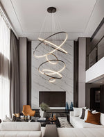 Orrery Rings Chandelier - Lamp Outdoor