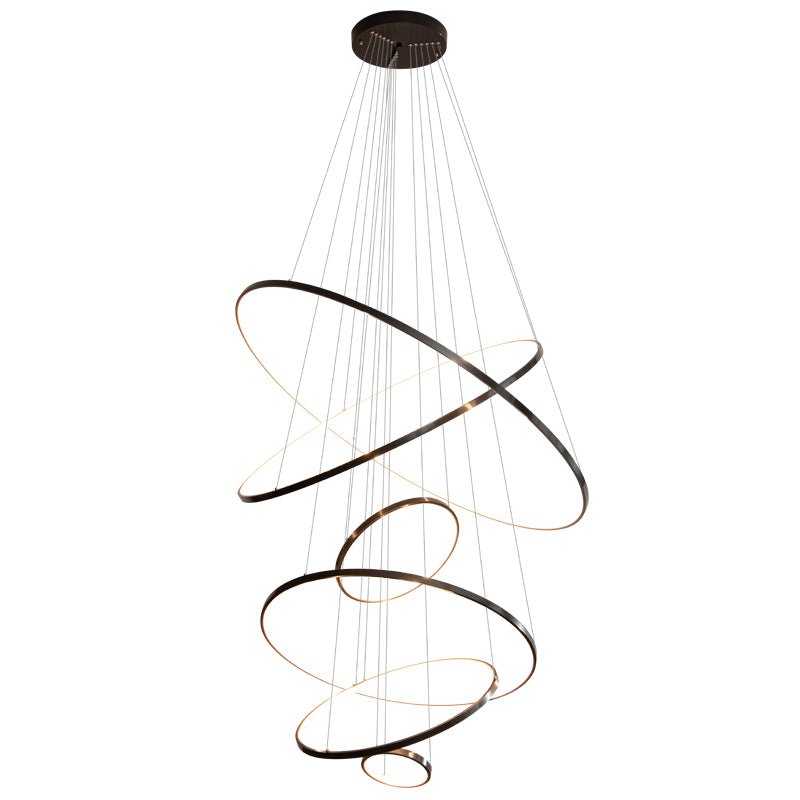 Orrery Rings Chandelier - Lamp Outdoor