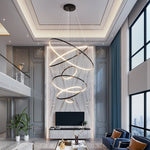 Orrery Rings Chandelier - Lamp Outdoor