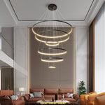 Orrery Rings Chandelier - Lamp Outdoor