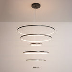 Orrery Rings Chandelier - Lamp Outdoor